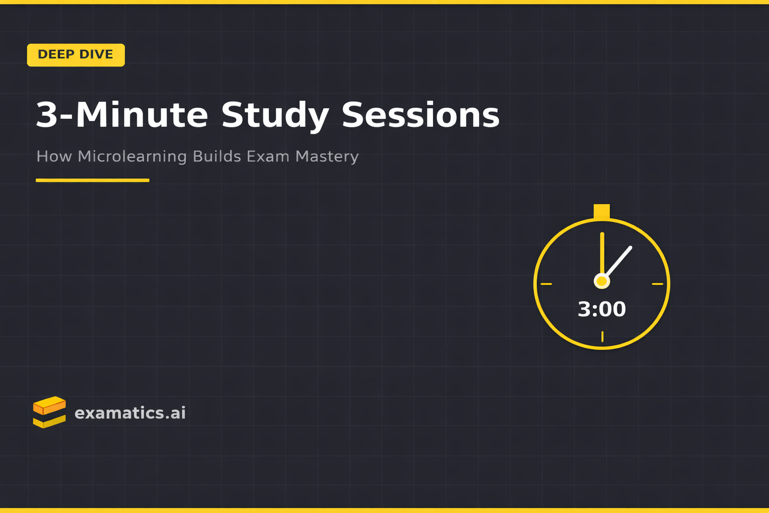3-Minute Study Sessions: How Microlearning Builds Exam Mastery