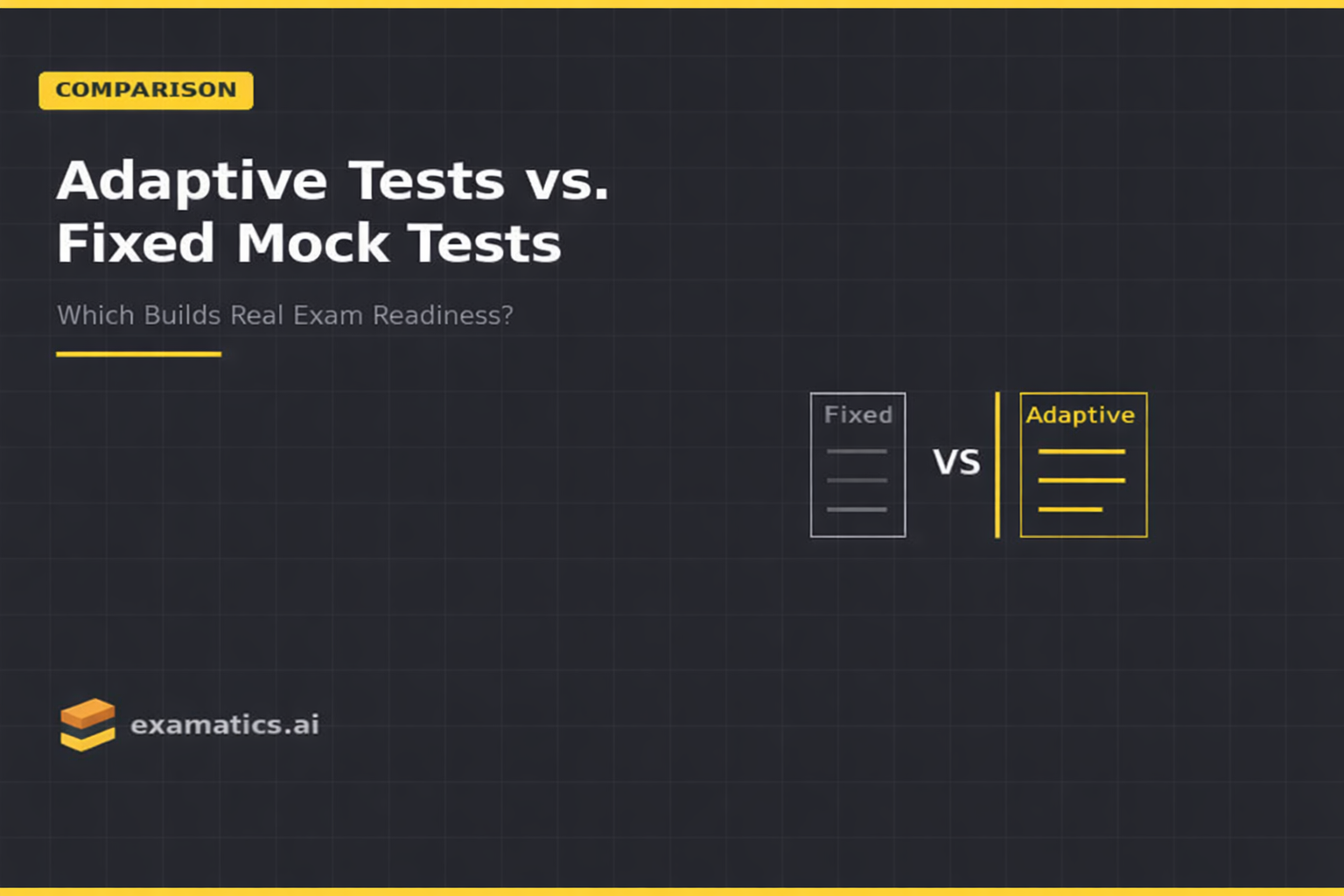Adaptive Tests vs. Fixed Mock Tests: Which Builds Real Exam Readiness?